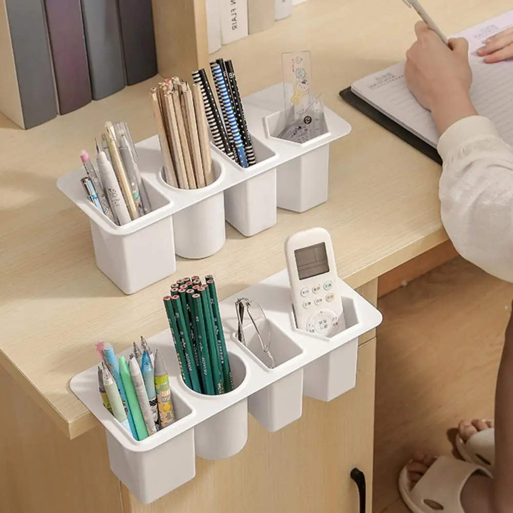 Deskside Pen Storage Container Deskside Pen Holder Extra Capacity Deskside Pen Holder Minimalist Multi-functional Office