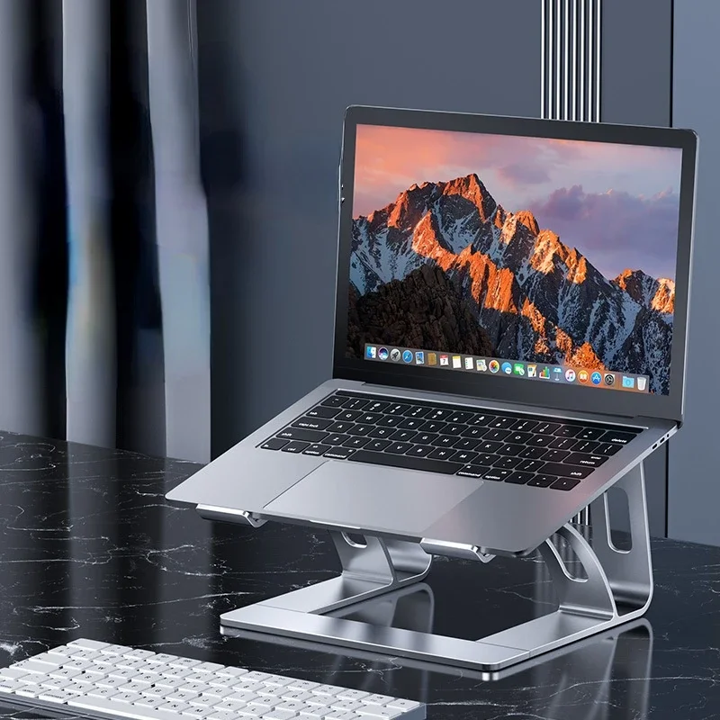 MC 515 Laptop Stand Aluminum Alloy Desktop Folding Height Lifting Computer Expanding Support Radiator