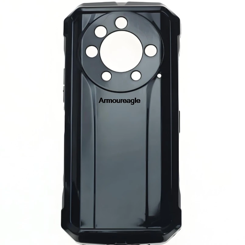 black glossy guard on for doogee doogee s110 soft tpu phone case for doogees110 cover siliconce protective coque shell