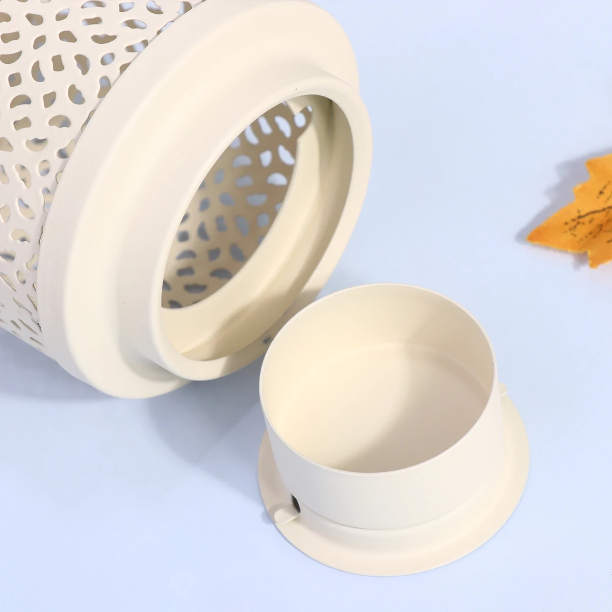 カップランタン燭台レストランスタンド用アイアンアートホルダーデスクトップ装飾品