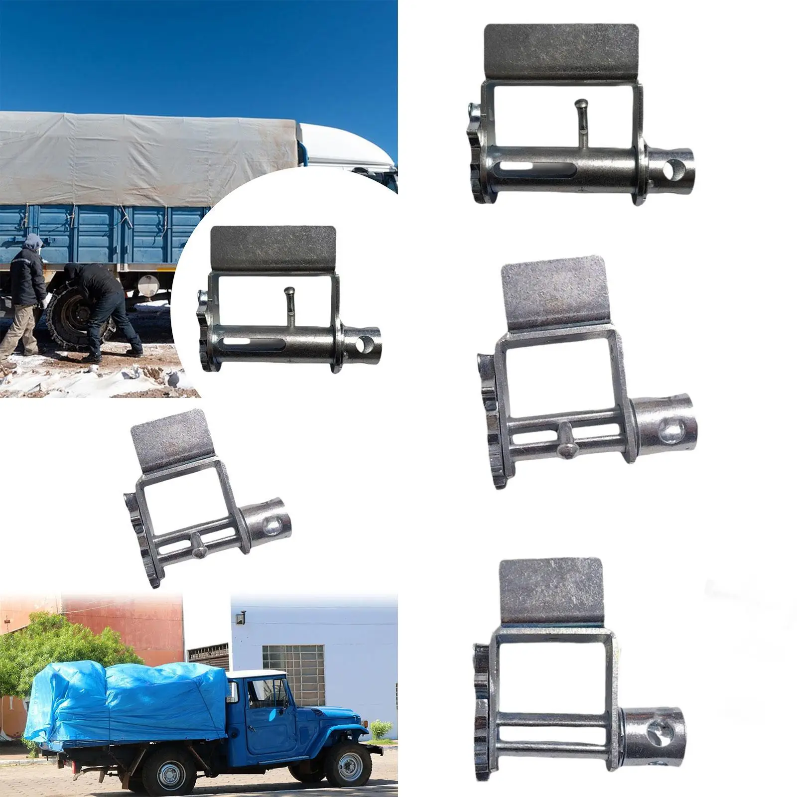 Durable Metal Truck Rope Tightener Manual Heavy Duty Strap Tensioner for Efficient Cargo Securing