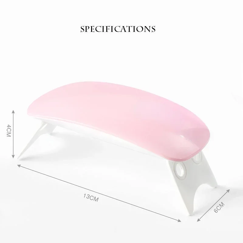 6W UV droog licht nagellak / pedicure gellak