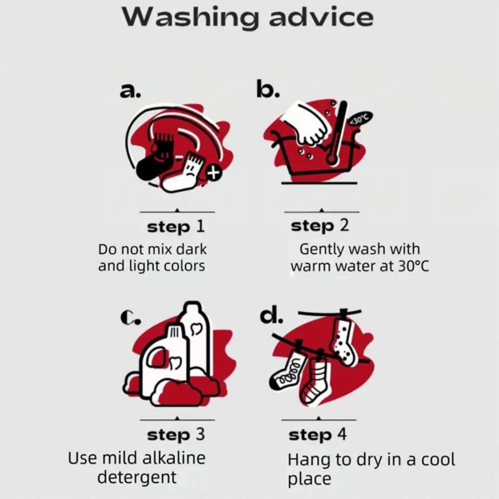 

Милые новогодние красные носки с маджонгом, мультяшными буквами и символикой удачи, хлопковые, забавные, средней длины, на Год Лошади, парные