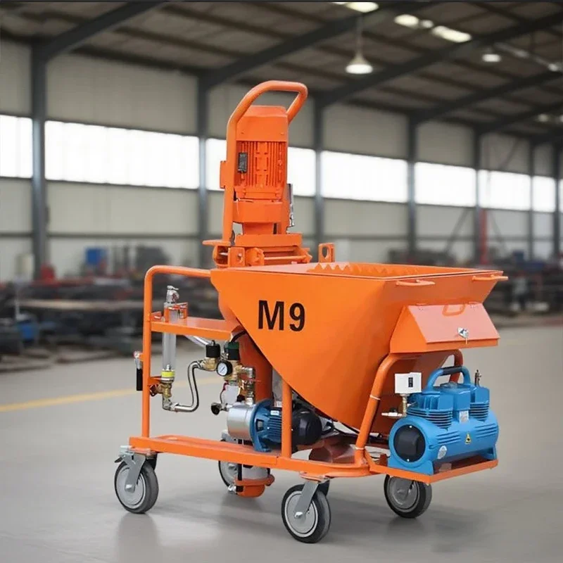 Advanced Technology Plaster Station  Wall Plaster Machine Gypsum Spraying Machine