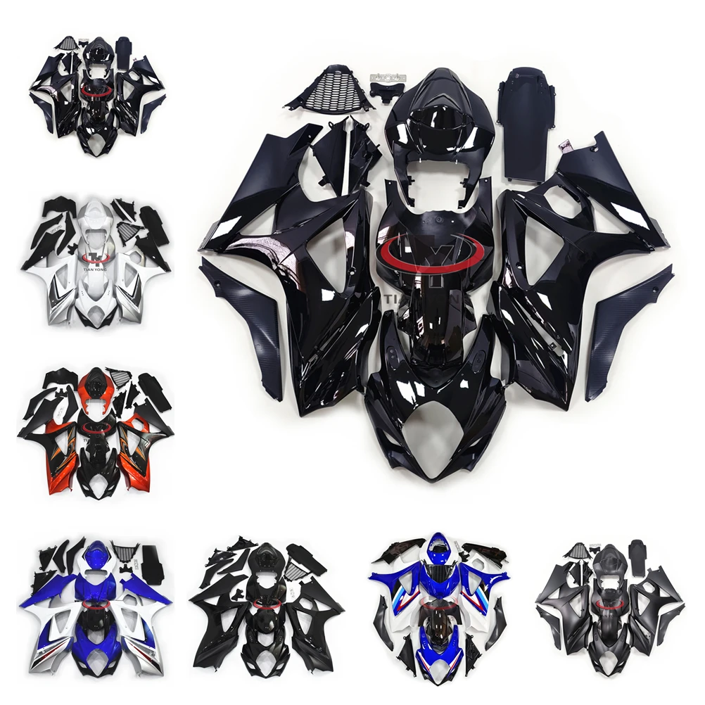 

Customize Injection Molding High Quality Motorcycle For GSXR1000 2007 2008 Fit GSXR 1000 K7 Full Fairing Kit Bodywork Cowling