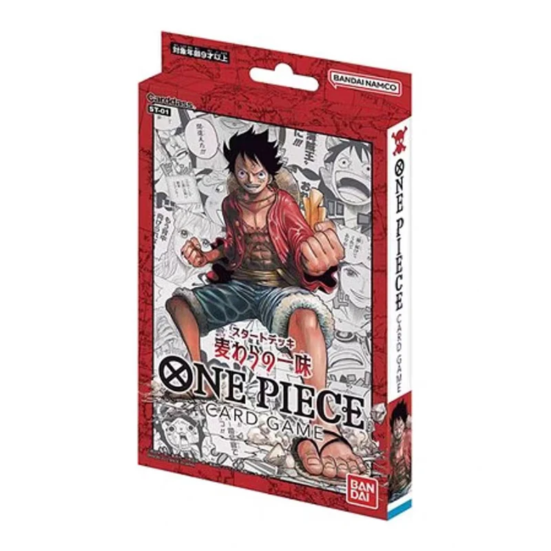 

Коллекционные карточки Bandai ONE PIECE OPCG, японский предварительно собраный набор карт STC-01-07, карточная игра, подарки, игрушки