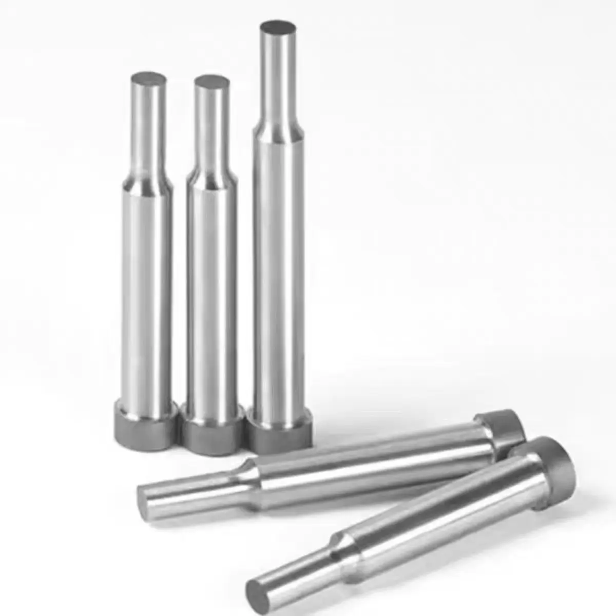 SKD11 HRC58-62 AD Type Shoulder Punch Pins L60mm Precision Hardened Steel Punching Die Parts for Stamping Mold
