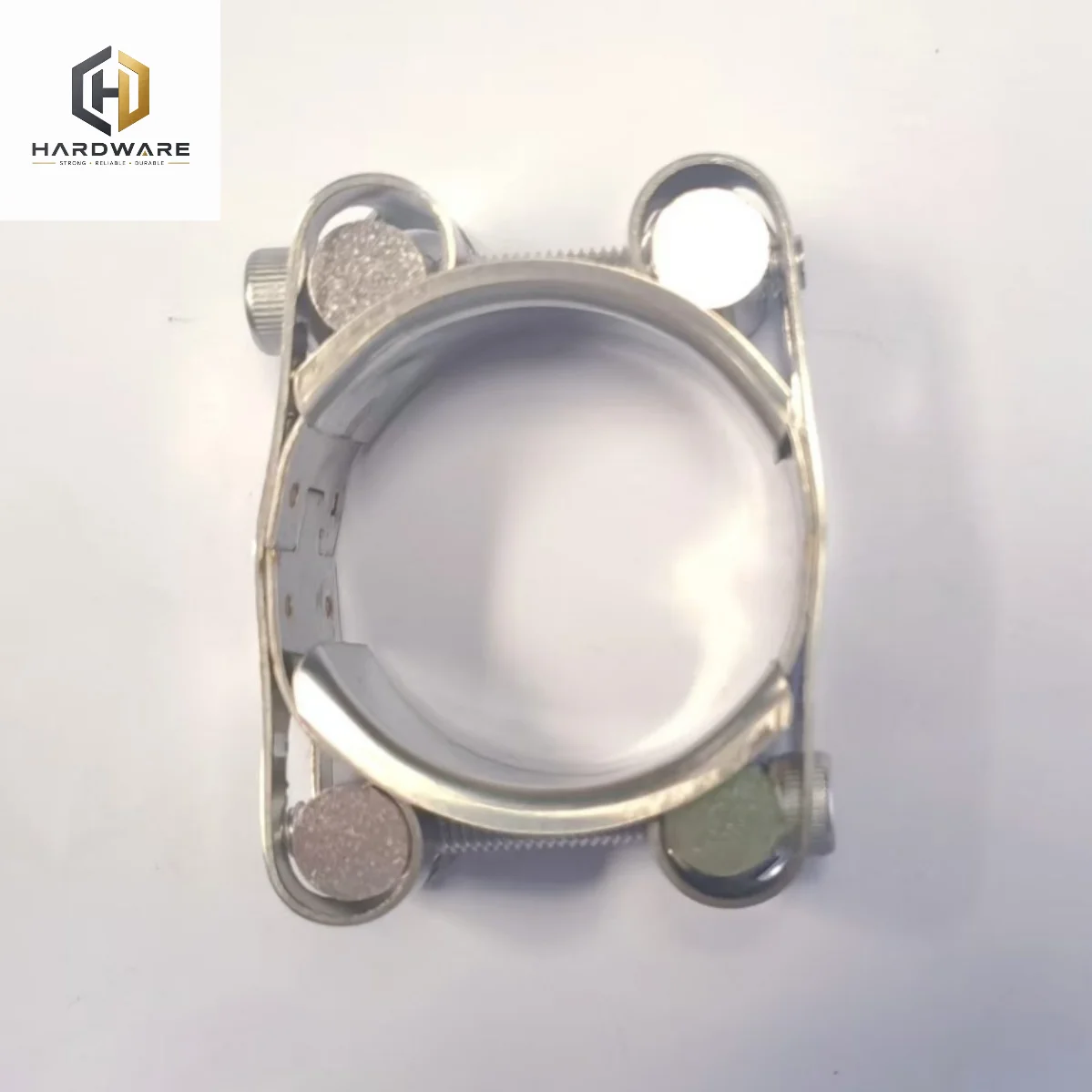 304 stainless steel double-ended powerful hose hoop European style clamp high-pressure pipe hoop hoop pipe clamp