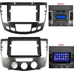 9 Inches For HYUNDAI SONATA NF 2008-2010 Car Radio Frame Kit Auto Stereo Center Console Holder Fascia Trim Bezel Faceplate