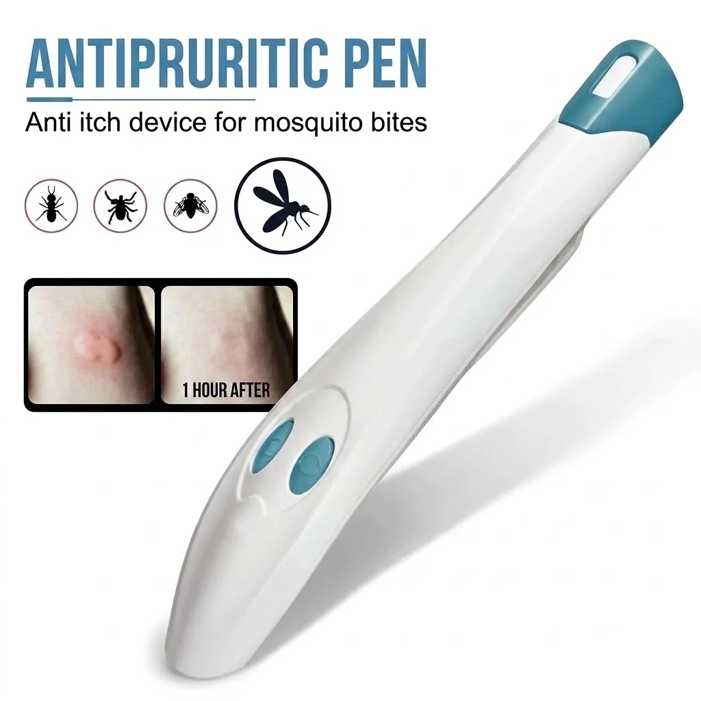 From Stings For Quick Soothing Comfort Electronic Mosquito Bite Pen Anti Itch Stick Relief Burning Pain And Swelling