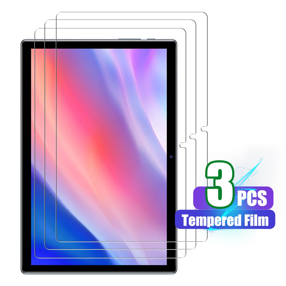 Screen Protector for Teclast P20HD /Teclast M40 Pro 10.1 inch Scratch Resistant Tempered Glass Film for Teclast P20S/ M40S