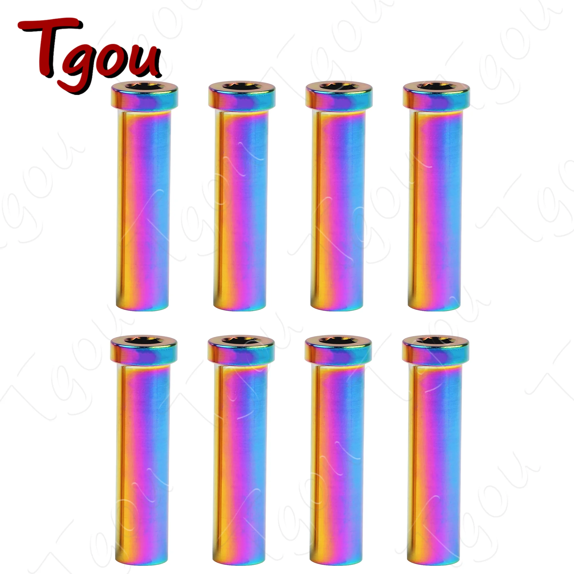 

Tgou M6 Ti Nut Full Length 13 15 17 23 25 31.5 33 35mm for Road Bicycle Brake Caliper C Clamp Fix 8pcs