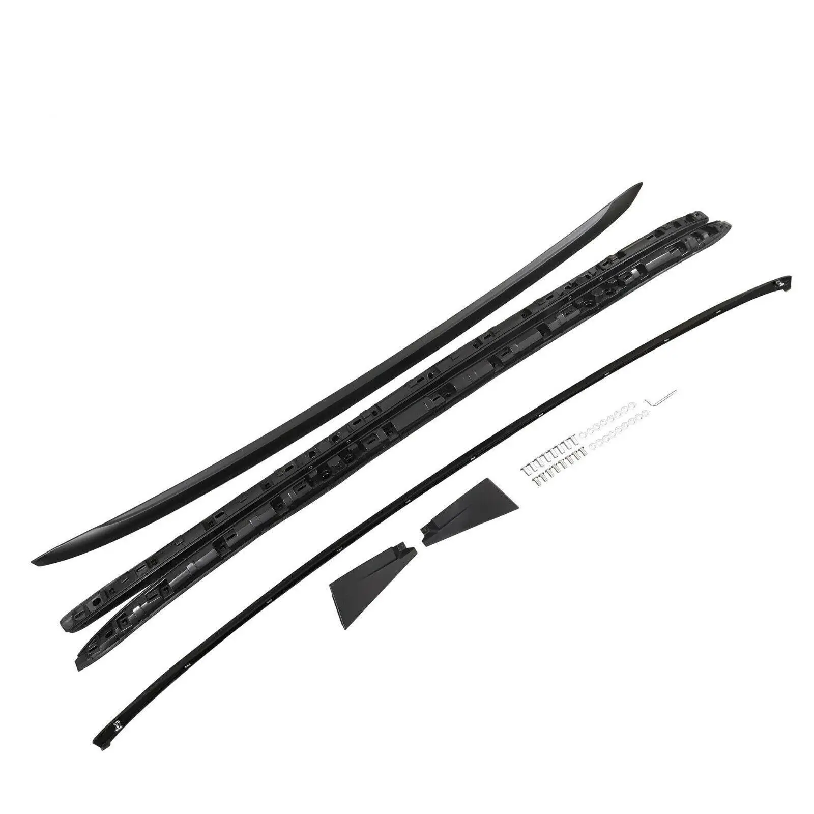 4Pcs Fits for Mazda CX-3 CX3 2016-2021 Roof Side Rail Racks Cross Bars Crossbars  Product Description 【1】Item:4Pcs Fits for Mazd