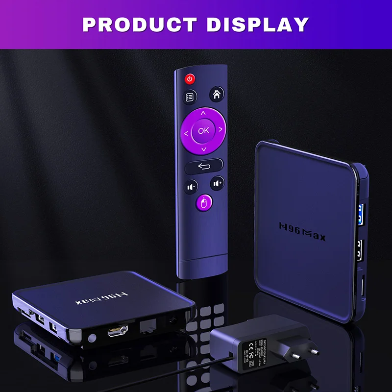 صندوق تلفاز ذكي أصلي H96 ماكس V12 رباعي النواة ، RK3318 ، أندرويد 12 ، BT4.0 ، 4K ، G ، 5G ، واي فاي مزدوج ، بادئة تلفاز ، VS Tanix X96 Plus ، H96Max