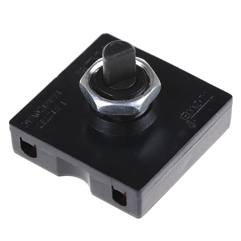 4-وضع 3 سرعات مروحة محدد مفتاح دوار محافظ مع مقبض 13AMP 120V-250V