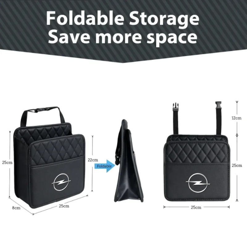 Car Storage Bag, Multifunctional Seat Back Storage for Opel Corsa Astra Insignia Vectra Zafira Meriva Mokka Grandland Vivaro
