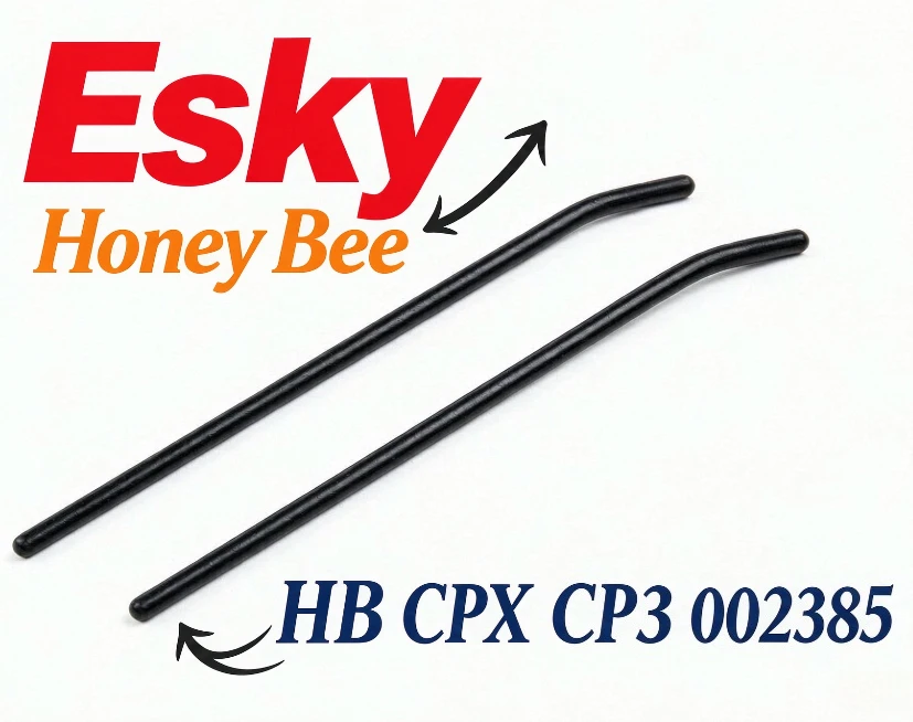 Esky Honey Bee HB CPX CP3 002385 BLACK Комплект посадочных стоек для радиоуправляемого вертолета 002435 для вертолетов 300-400 RC Heli
