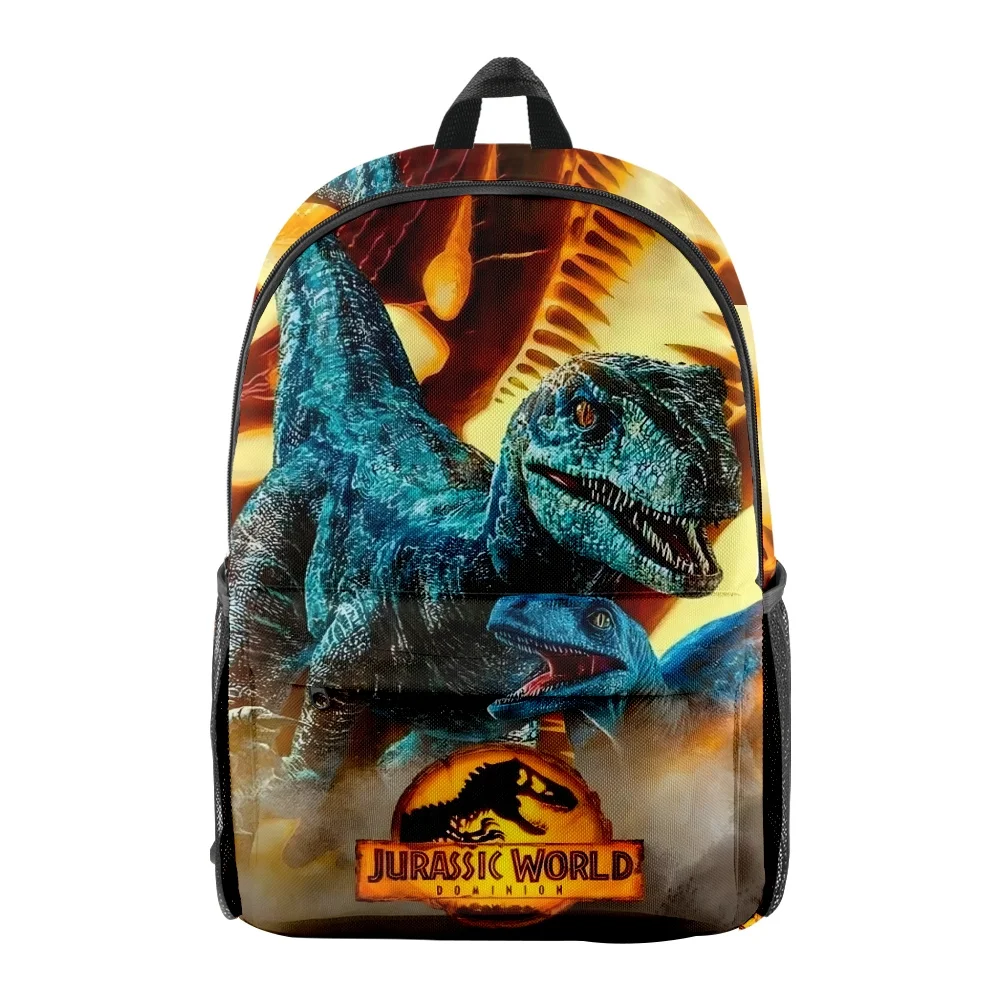 

Милый школьный рюкзак с 3D принтом динозавра для подростков, мальчиков и девочек, детская сумка для книг, детская школьная сумка для школьников среднего возраста, 16 дюймов