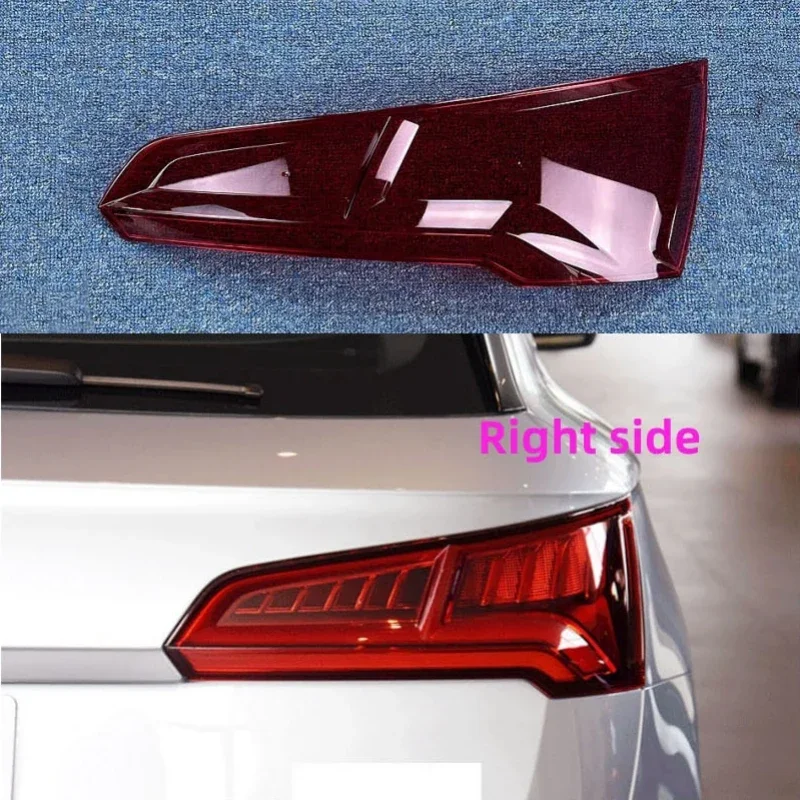 

For AUDI Q5 2018 2019 2020 Rear Taillight Shell Brake lights Shell Taillight Glass Replacement Auto Rear Shell Cover