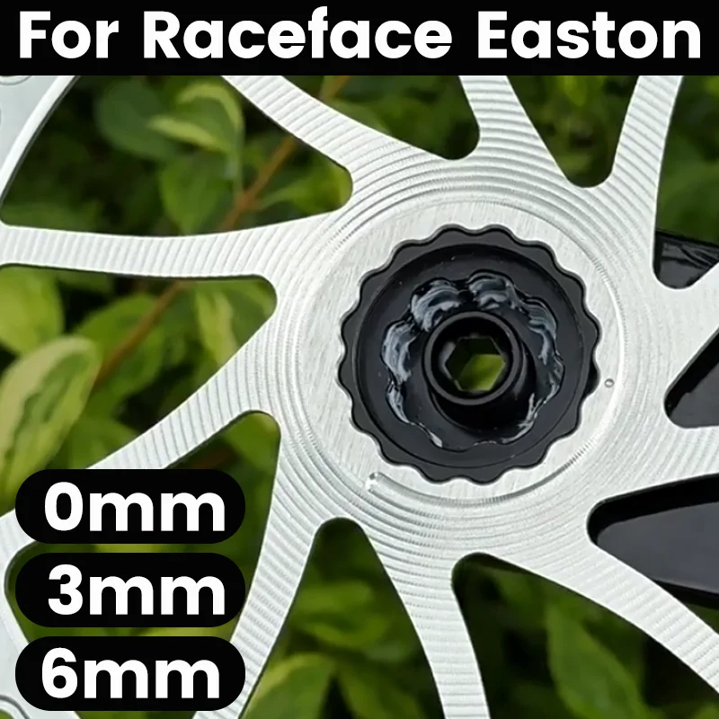 Звездочка Raceface Easton для горного велосипеда, 30T, 32T, 34T, 36T, 38T, 40T, 42T, 44T, 46T, 48T, одинарная, с вылетом 6 мм и 3 мм