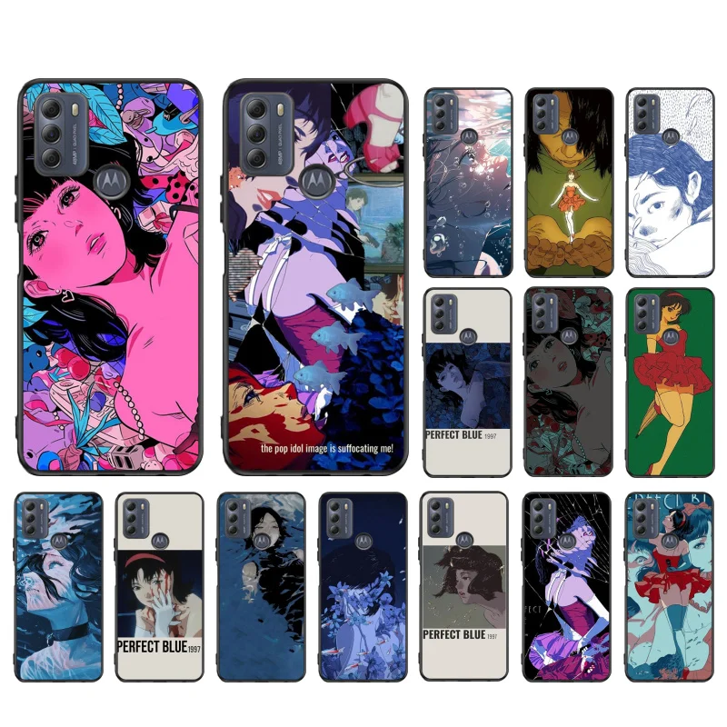 Perfect Blue Anime Phone Case ForMoto Edge 50 40 Pro Edge 40 30 Ultra Neo Fusion G Power G Stylus G Play E32 E20 E40