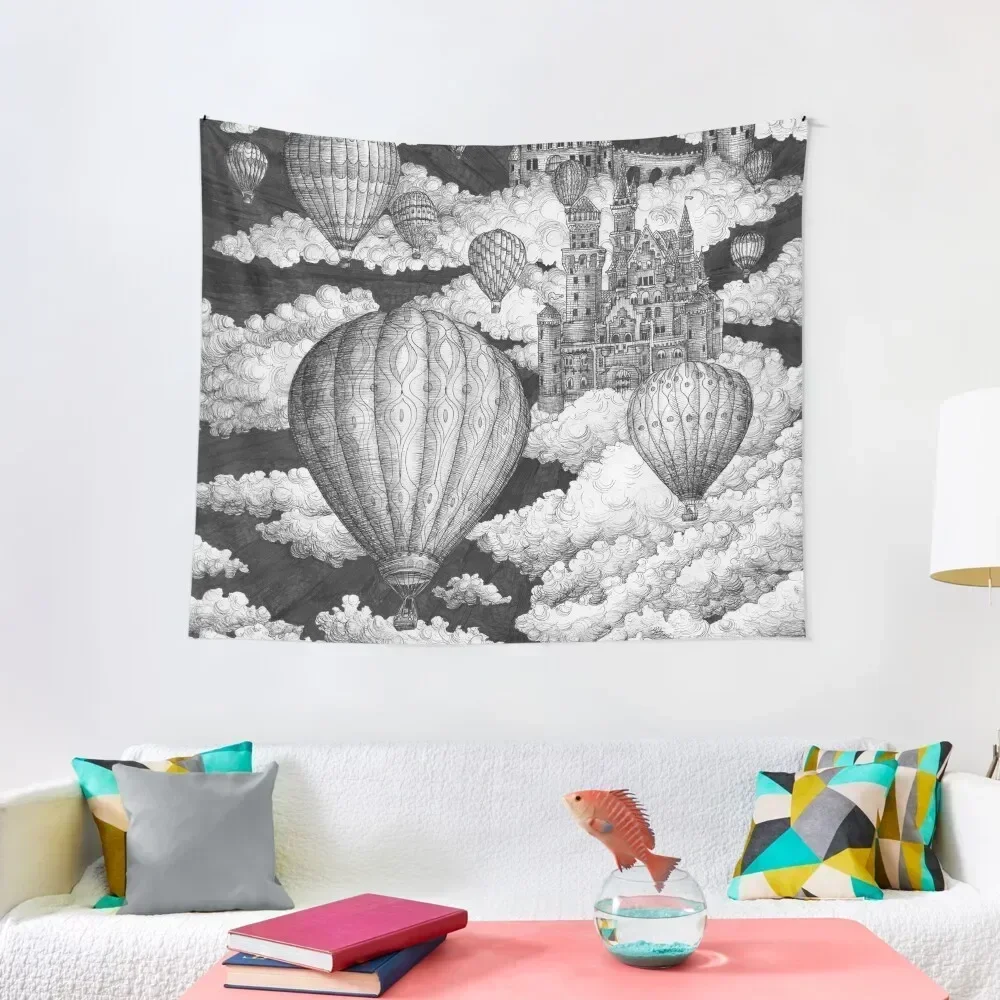 

Journey to the Cloud Kingdom Tapestry Room Decore Aesthetic Living Room Decoration Wall Coverings Tapestry