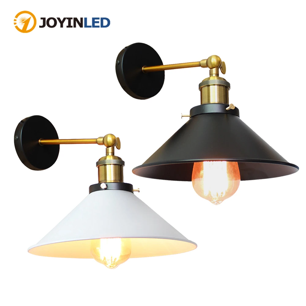 Retro with Switch Wall Lamp Vintage Industrial Wall Lamps Iron Loft Sconce Wall Lights Bedroom Lamp Bar Cafe Home Decor Light