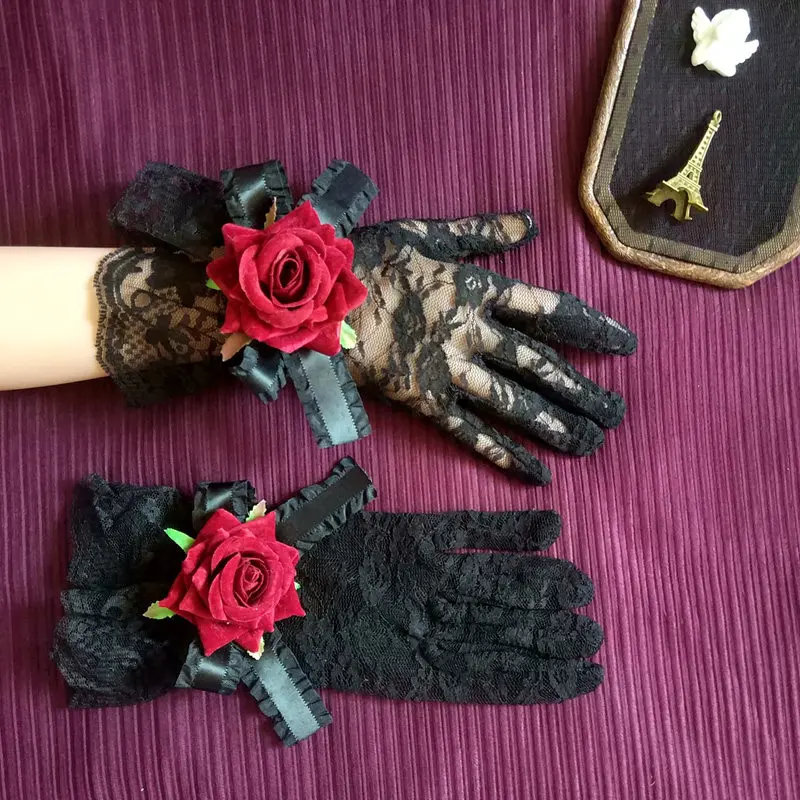 gants-de-fete-gothiques-diablo-pour-halloween-accessoires-pour-femmes-gants-en-dentelle-lolita-nœuds-de-mariage-blancs-manchettes-a-fleurs
