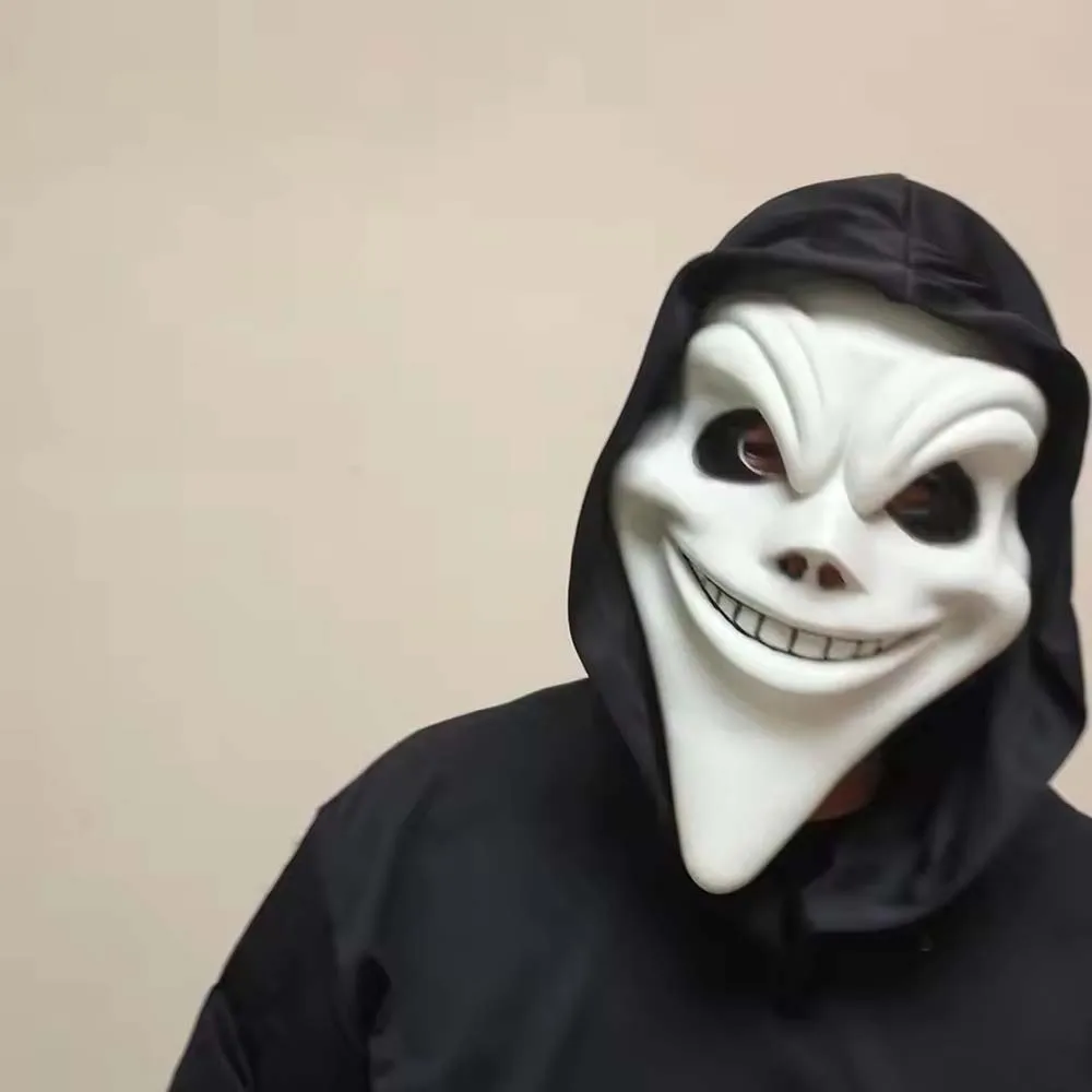 Scream Ghostface Mask Latex Horror Full Head Party Ghostface Mask Grimace Prank Cosplay Prop Hallowee Decor Party Supplies Gift