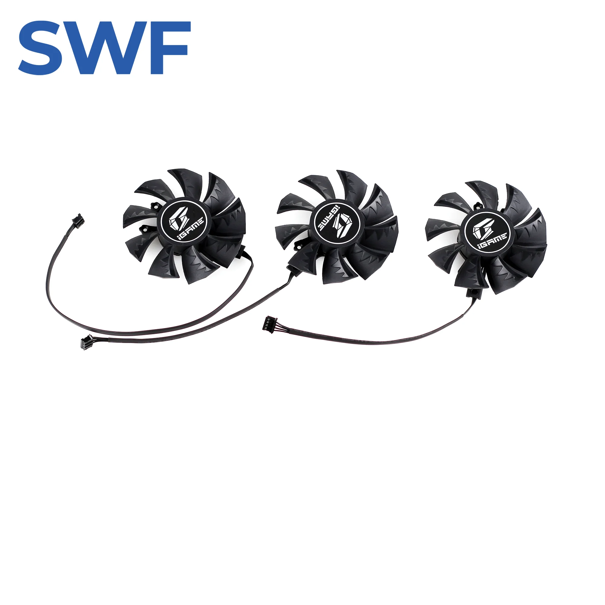 75mm rtx 2070 super ventilador de refrigeração para igame colorido