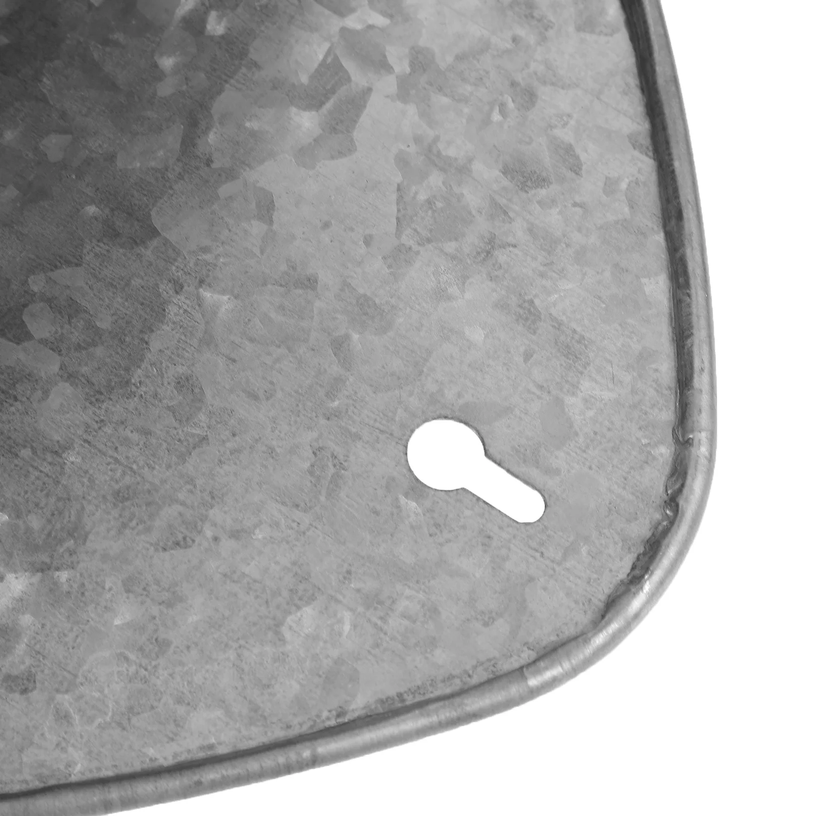 

Rustic Iron Wall Hanging Flower Bucket Vintage Color Small Size Metal Planter Pot for Indoor Outdoor Home Wall Decor