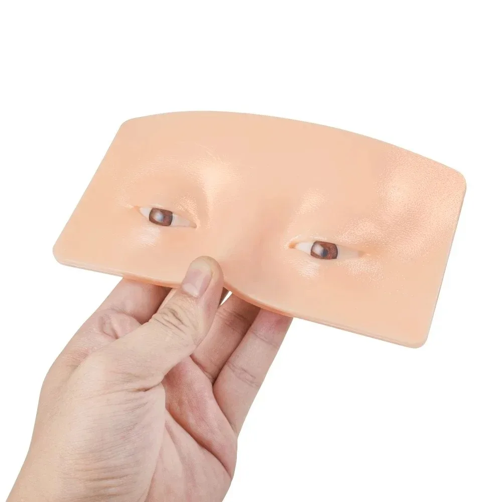 1pcs Premium 5D Eyebrow Tattoo Practice Skin Eye Makeup Training Skin Silicone Practice Pad for Makeup Beauty Academy