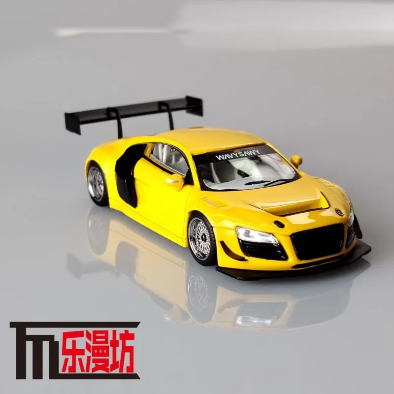 Diecast LMF 1:64 Scale R8 LMS ULTRA Alloy Car Model