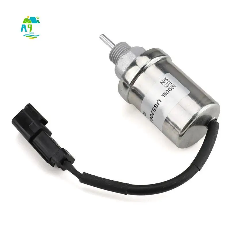 A09E-12V Fuel Shut Off Solenoid 185206452 U85206520 U85206452 Stop Solenoid For Caterpillar Engine 3011C 3013 Perkins 402D Parts
