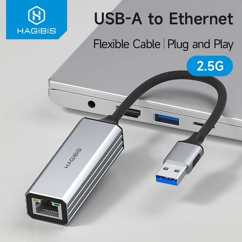 【¥749】HAGiBiS 2.5Gbps USBイーサネットアダプター-アリエク特価アラート