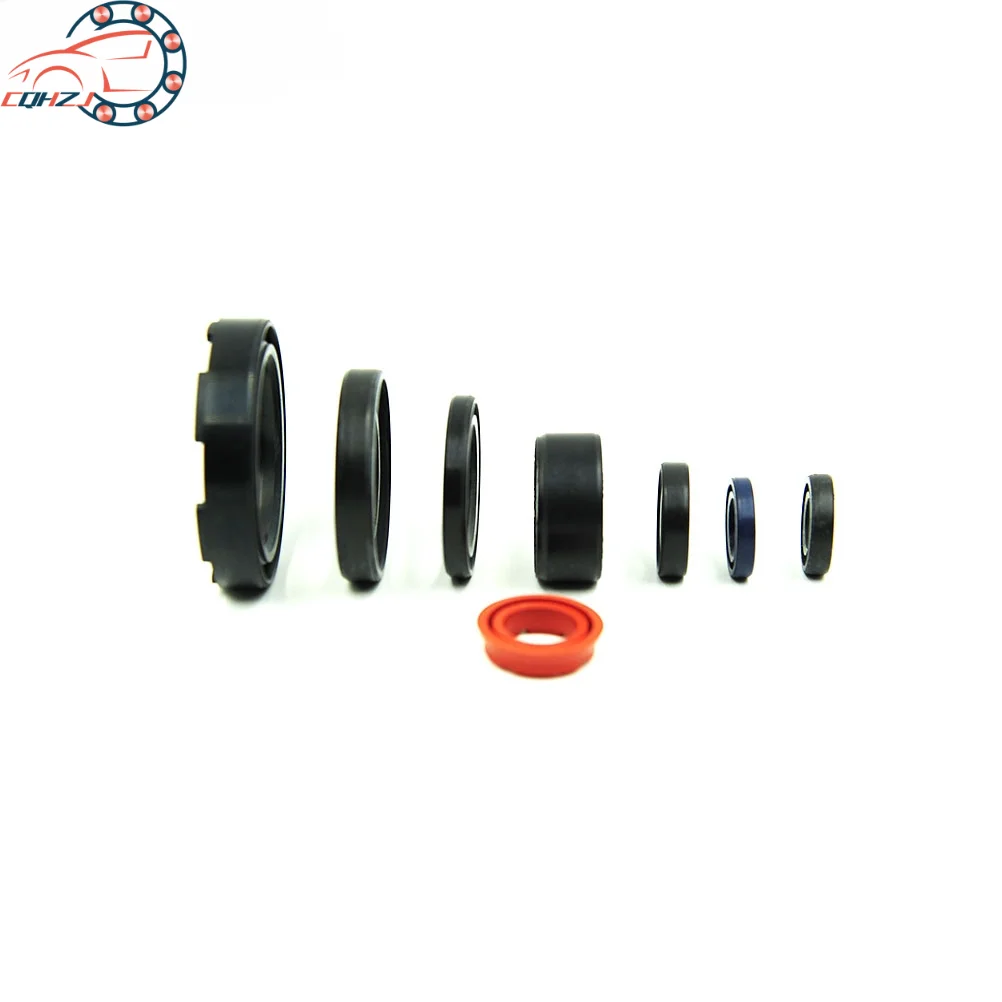 CQHZJ Motorcycle Engine Oil Seal Control Valve Clutch Arm Crankshaft Gear Shaft Seal Kit For YAMAHA DT230 DT125 TZM150 TSE250 - view 3