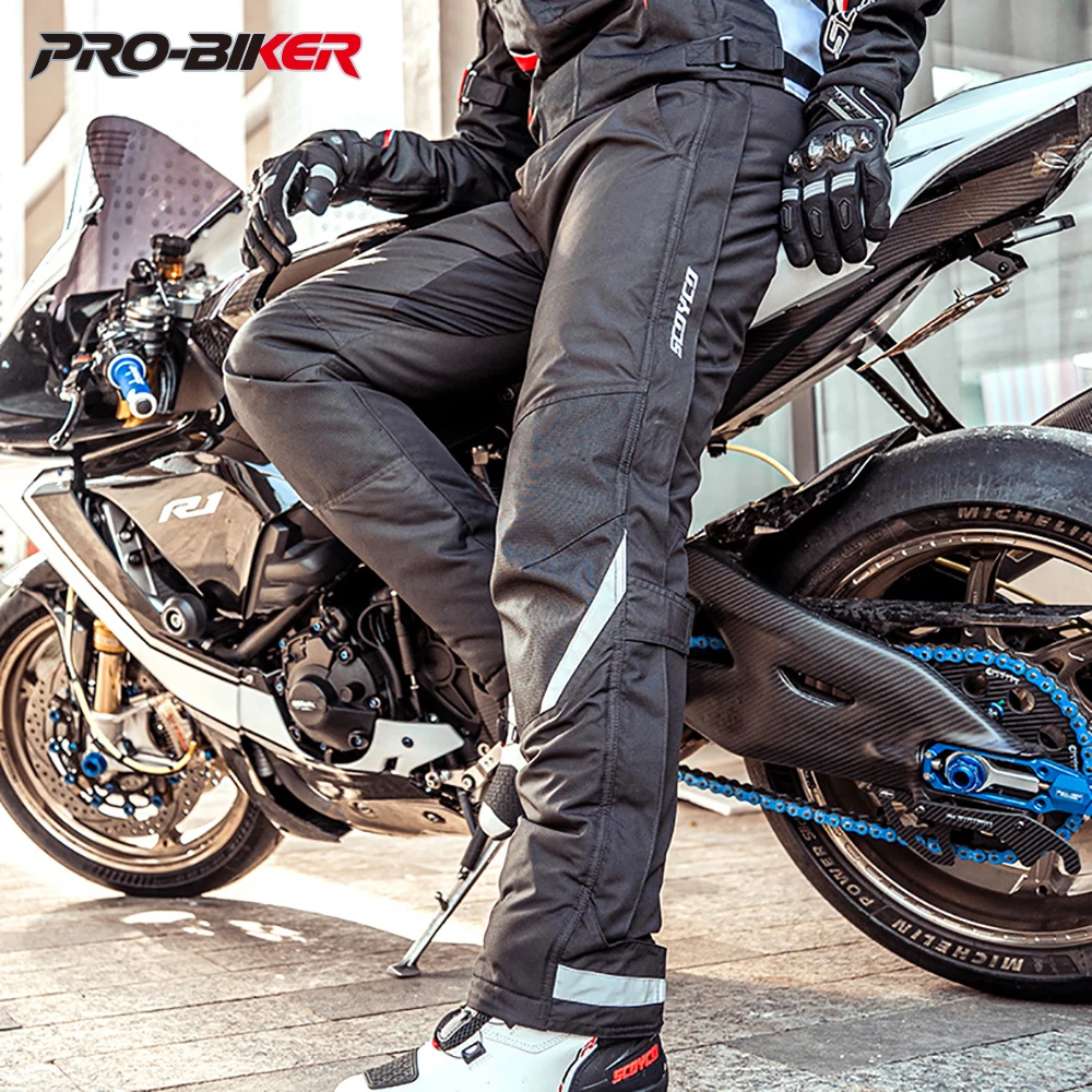 

Motorcycle Pants Man Fall-proof Pants Motorcycle Riding Pants Wind-proof And Warm-keeping Motocross Pants Quick-release Pants