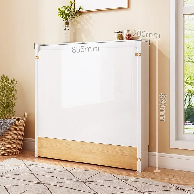 Guyi Small Apartment Collapsible Dining-Table Chair Simple Modern Multi-Functional Retractable Household Square Dining Table