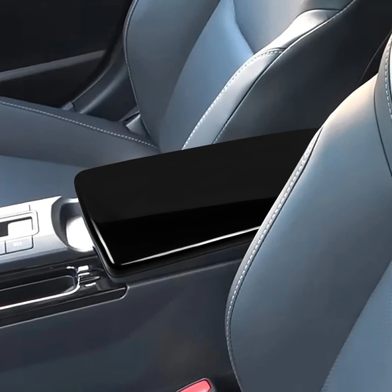 لتويوتا بريوس 60 سلسلة 2023 2024 Abs ثلاثية الأبعاد Partsbon أجزاء الألياف وحدة التحكم المركزية مسند الذراع صندوق تخزين غطاء لوحة الكسوة