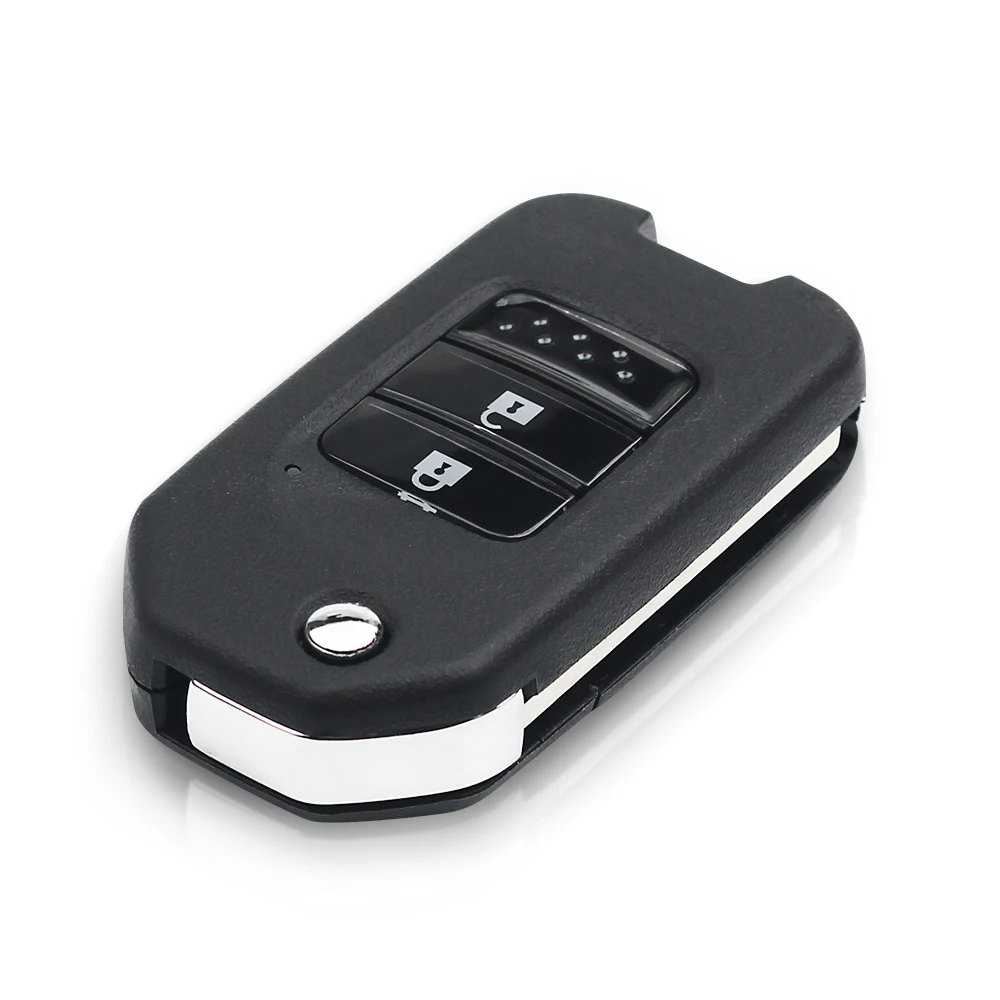 KEYYOU Flip 2/3 Buttons For Honda Civic Accord City CR-V Jazz XR-V Vezel HR-V FRV Remote Key 434Mhz ID47 Chip HLIK6-3T/TWB1G721