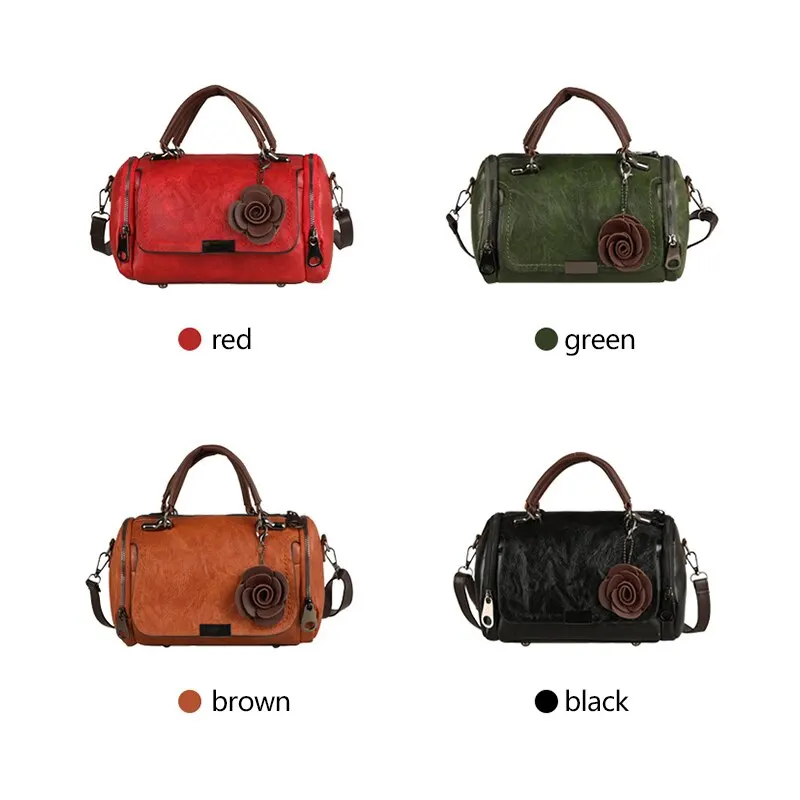 Boston Fashion Pillow Bag Womens Korean Fashion Handheld Crossbody Bag