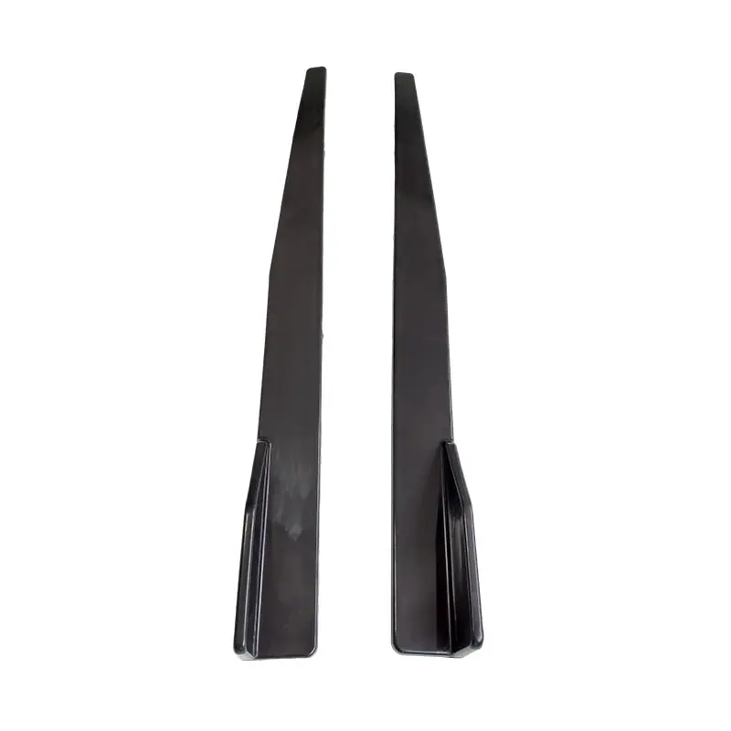 car accessories Side Skirts Universal kit Car Two-Color Glossy/matte Black Side Bumper Modific