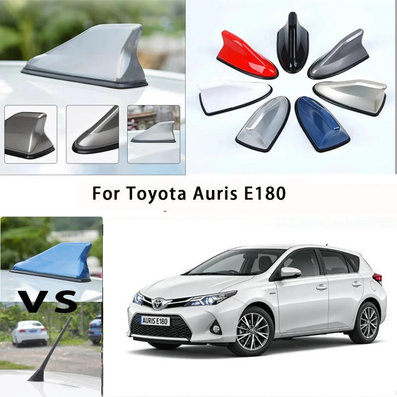 

For Toyota Auris E180 Car Roof Top Mount Shark Fin Aerial Antenna Toppers Auto Radio AM FM Antenna Signal Amplifier Aerial