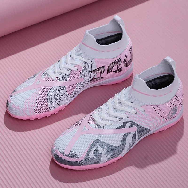 

Professional Society Football Boot for Men Field Training TF Soccer Cleats Grass Young Soccer Shoes for Kids