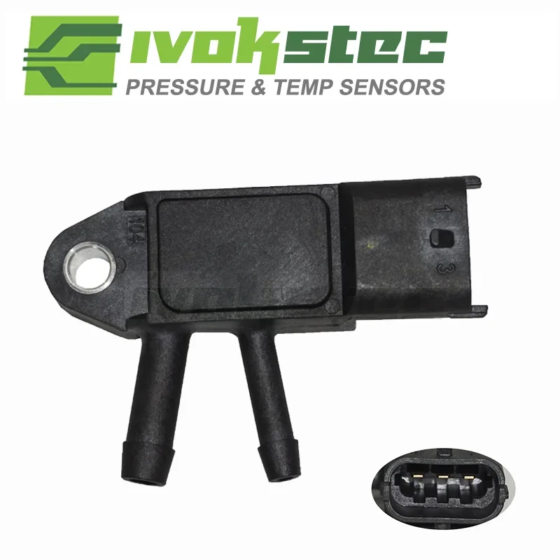 Exhaust Pressure Sensor For Peugeot Bipper Boxer 1.3 3.0 HDi 175 06- Alfa Romeo 159 Mito Brera 2.0 51908411 Fiat 500 1610531380