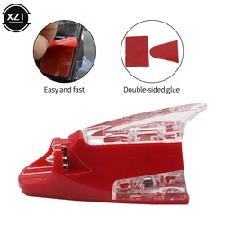 Car Wind Light Shark Fin Antenna Explosion Flashing Decorative Light Anti Rear Collision LED Warning Light Car Styling