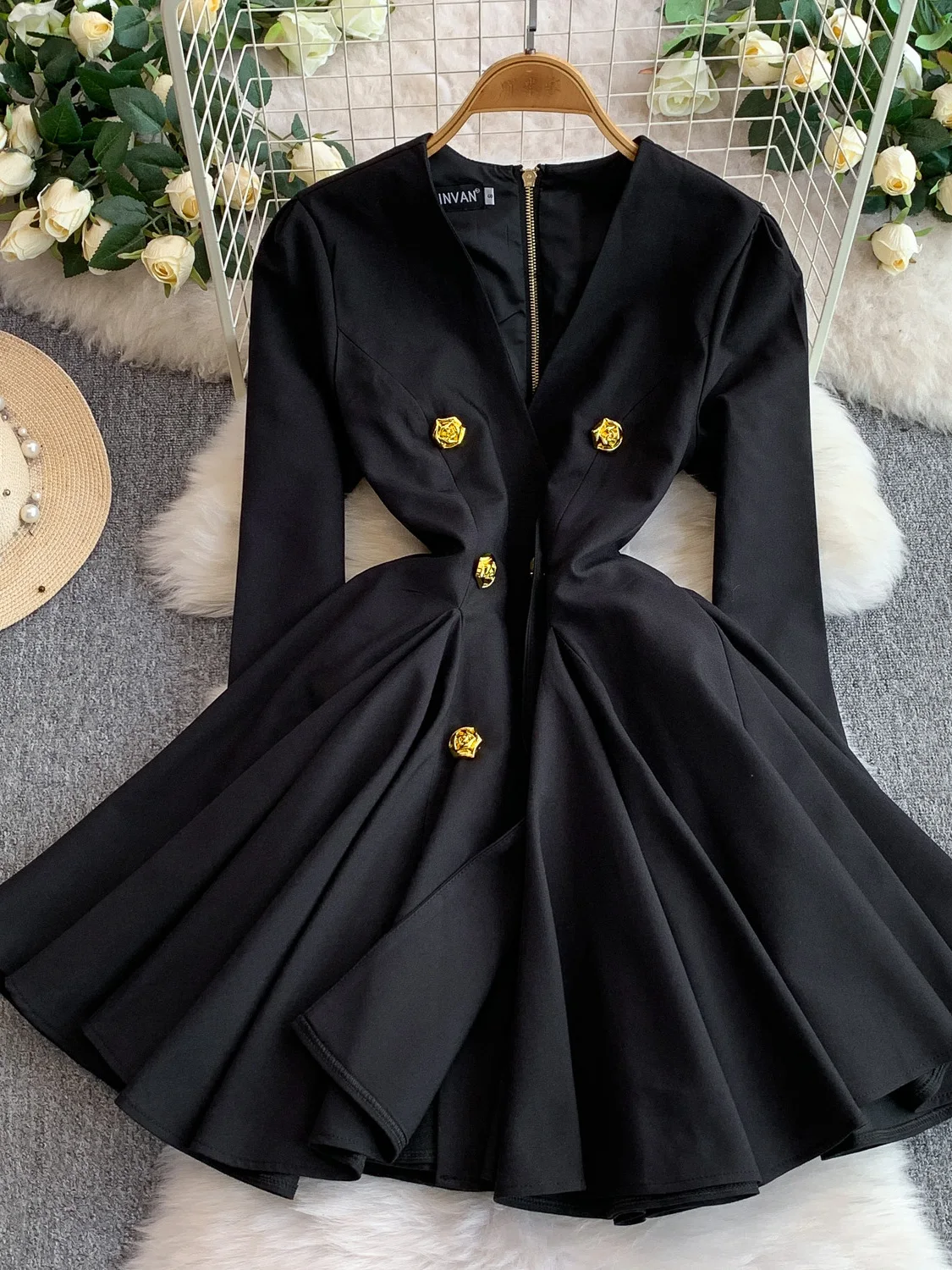 Ele V-Ne Midi Dr Wo… - image