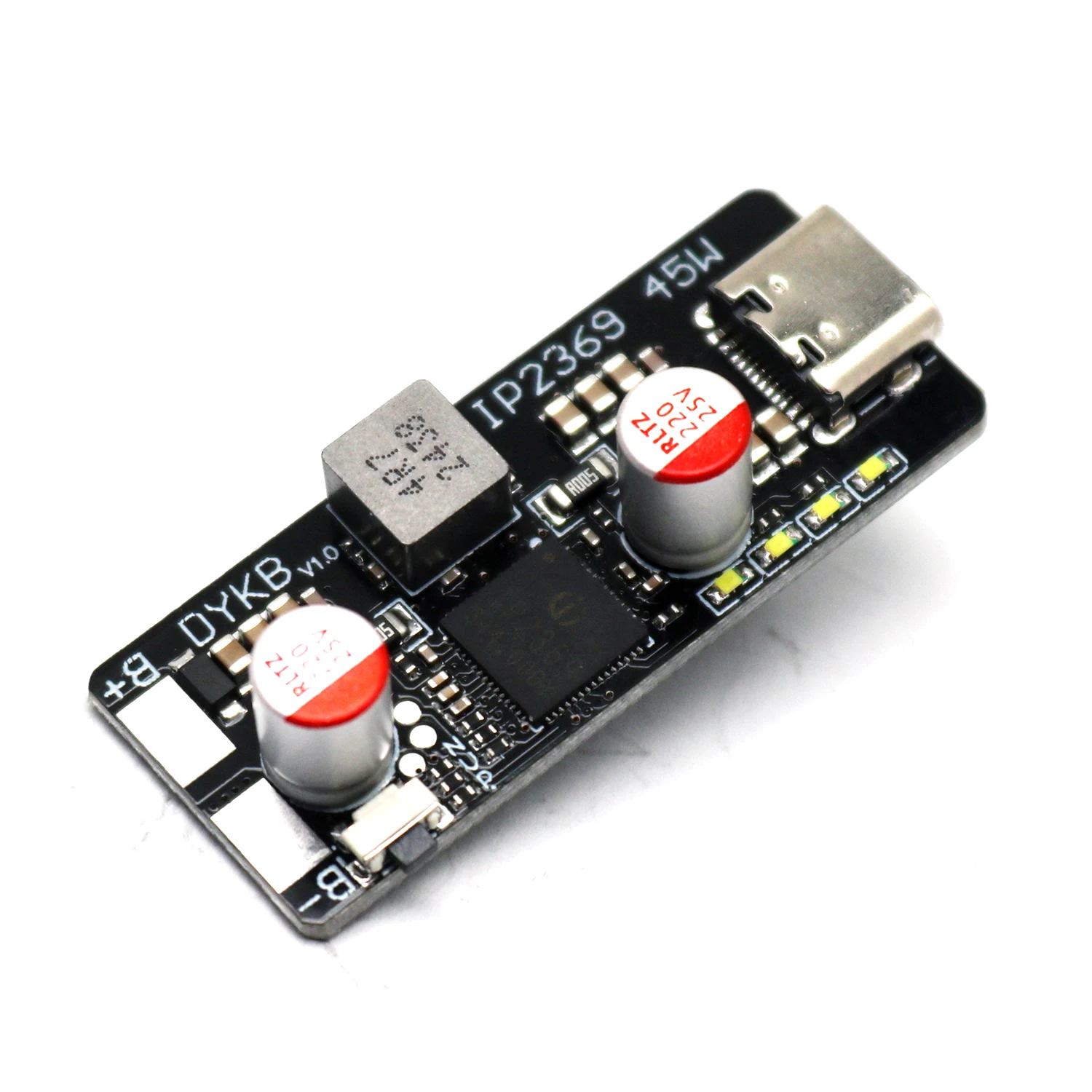 

45W 2S~6S lithium battery Charger/Discharger module 3S 4S 5S 12V Li-ion/LiFePO4 BMS Batteries Charger TYPE-C USB Fast Charging