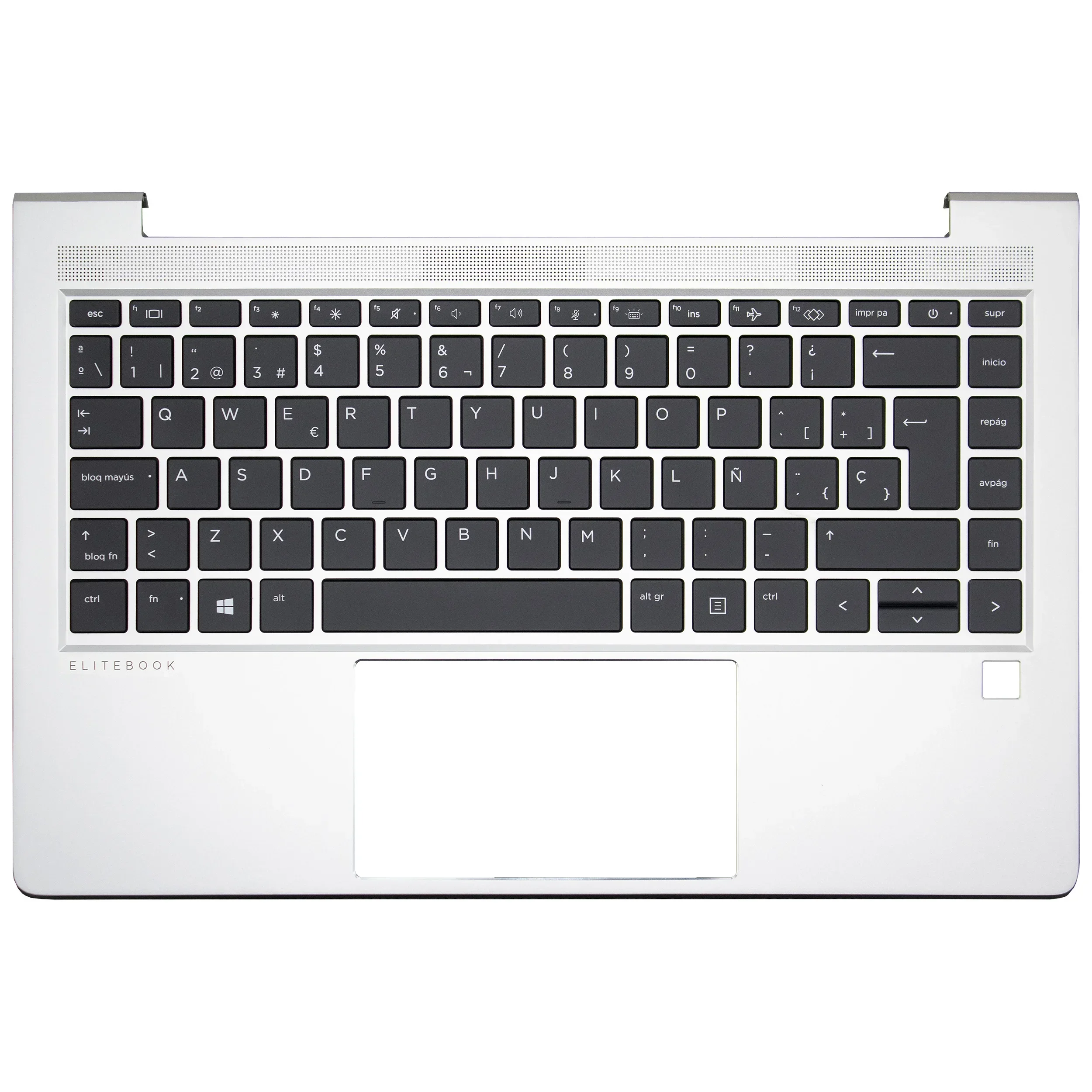 Nuevo teclado español latino de EE. UU. Original para HP Elitebook 640 G10 cubierta superior con reposamanos para ordenador portátil reemplaza la retroiluminación del teclado