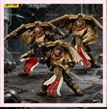 

JOYTOY Warhammer 40k 1/18 Action Figures Anime 12.6cm Legio Custodes Aquilon Terminator Squad Custodian Venatari Squad